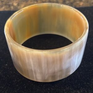 Elegant Earthy Tone Bangle Bracelet